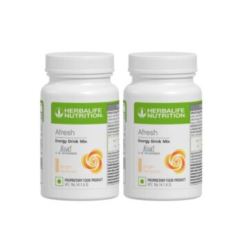 Herbalife Afresh Energy Drink Mix 50g Ginger Pack Of 2