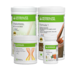 Herbalife Formula 1 Chocolate Nutritional Shake, Shakemate, 200g Protein Powder, and Afresh Lemon