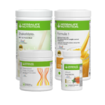 Herbalife Formula 1 Mango Nutritional Shake, Shakemate, 200g Protein Powder, and Afresh Tulsi